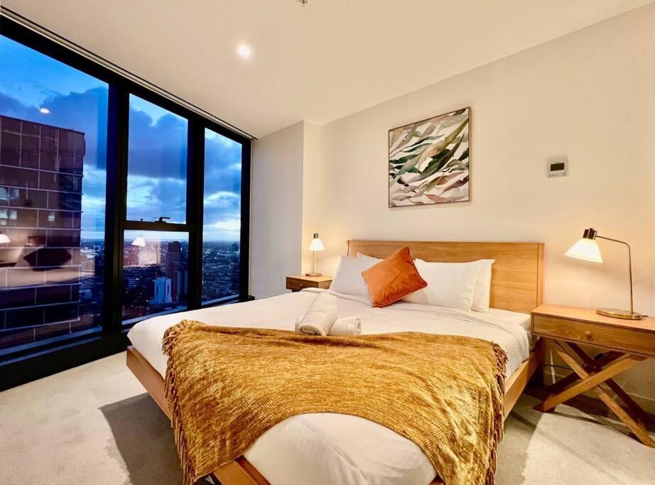 Highrise View 1King1Queen 2Baths Melbourne Exterior foto
