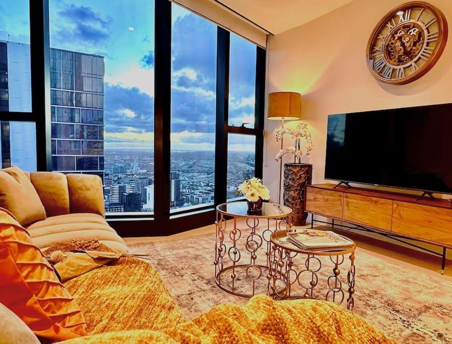 Highrise View 1King1Queen 2Baths Melbourne Exterior foto